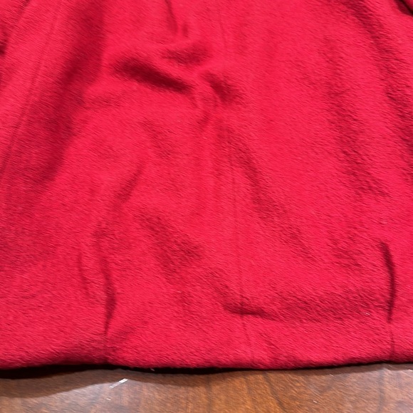 Dolce Vita Vintage Wool Blend Jacket Size XS/S Red with Black Lining - Picture 13 of 14